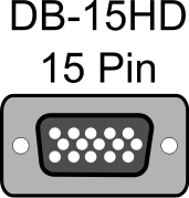 15 pin monitor connector