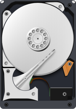 hard drive open