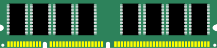 computer memory RAM stick