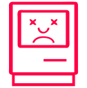 computer problem icon