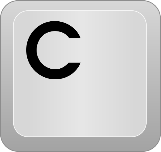 keyboard letters clipart - photo #7