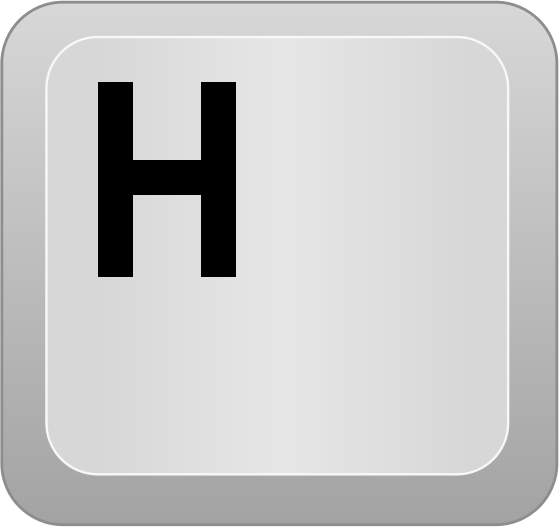 computer key H