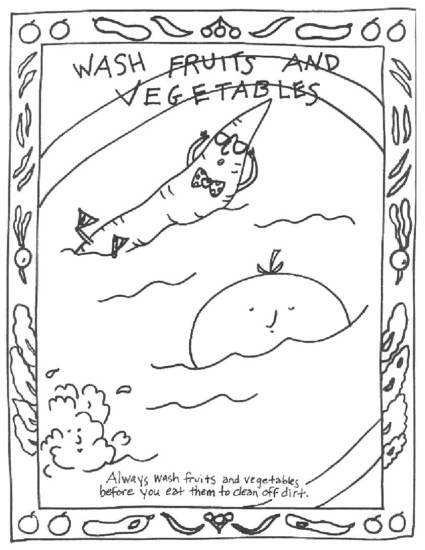 wash vegetables