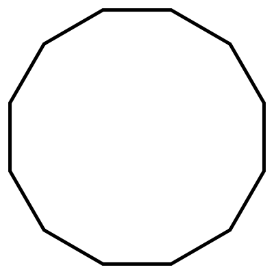 dodecagon 12 sides