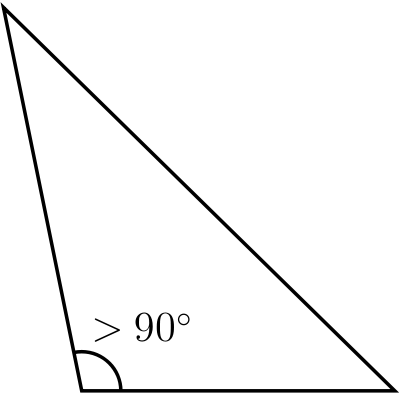 triangle obtuse