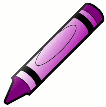 crayon purple