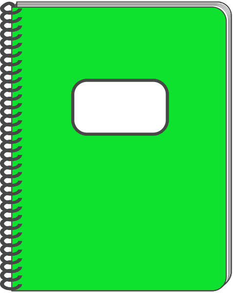 notebook cover clipart - photo #16