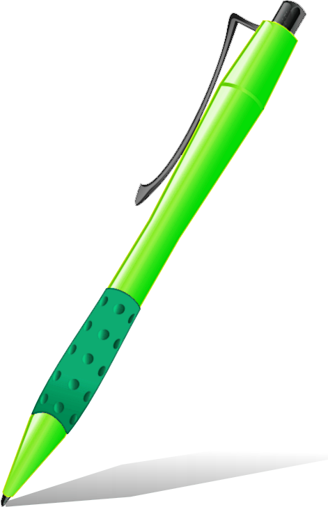 clipart green pen - photo #3