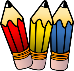 pencils three
