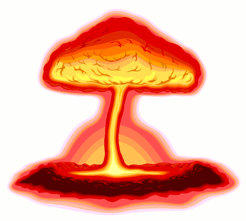 mushroom cloud clip art - photo #14