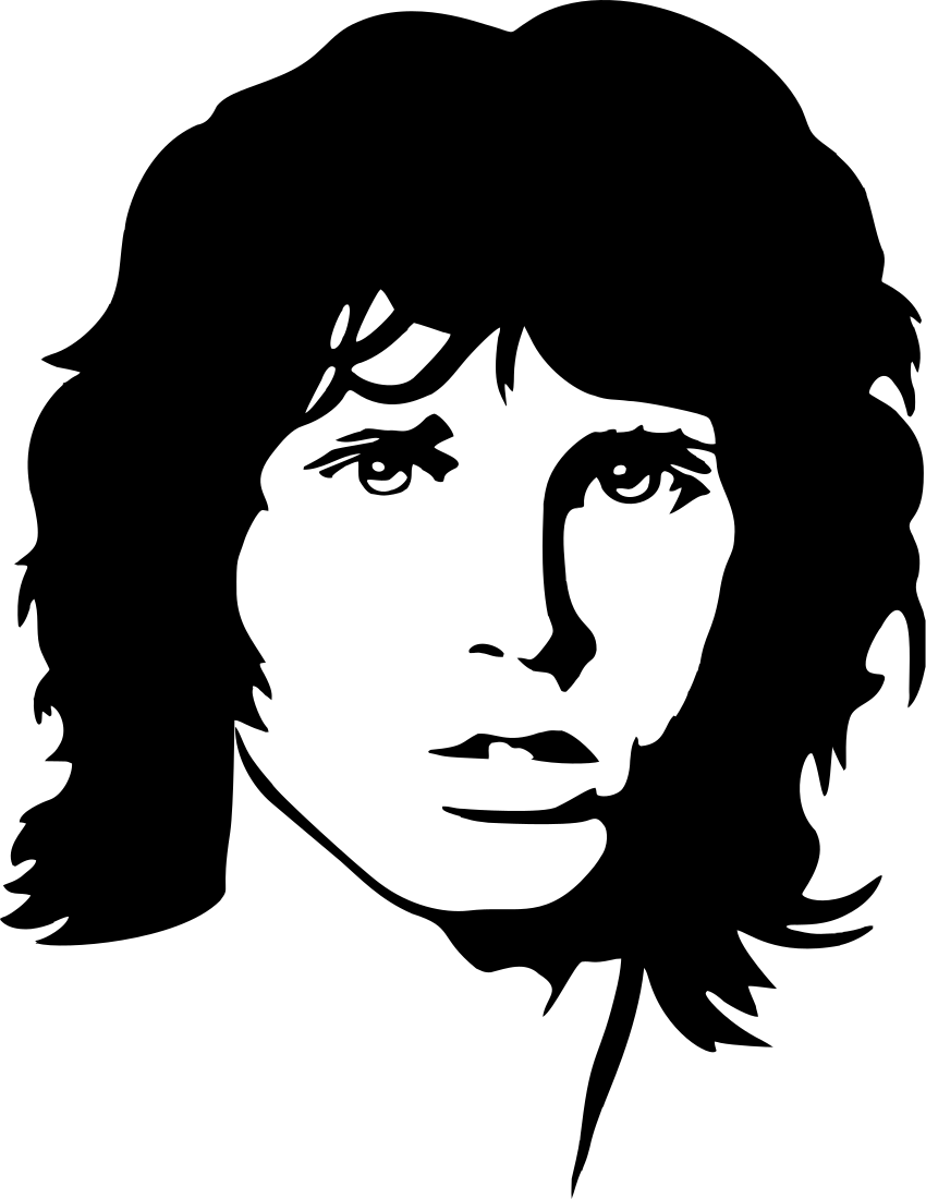 Jim Morrison lineart