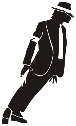 Michael Jackson silhouette