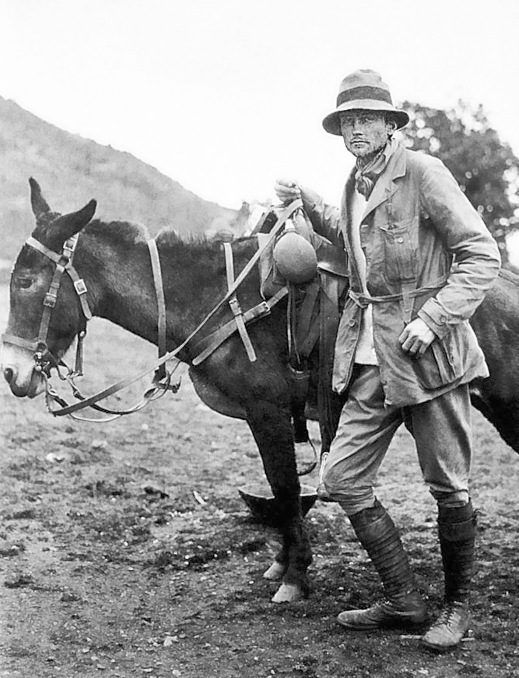 Hiram Bingham in Peru 1912