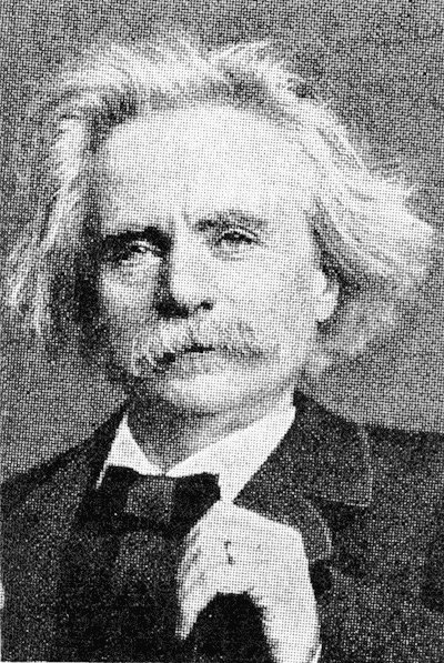 Edvard Grieg halftone