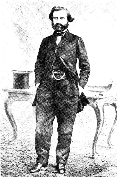 Verdi as young man