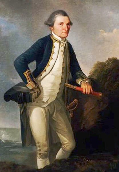 Captain Cook painting