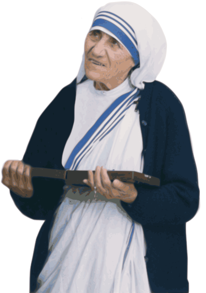 Mother Teresa vector