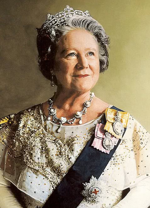 Queen Elizabeth the Queen Mother portrait