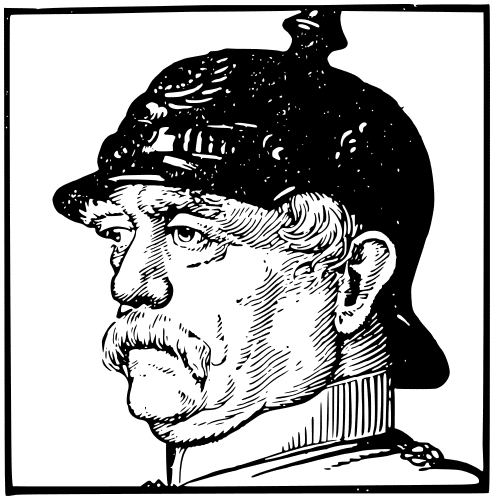 Otto von Bismarck lineart