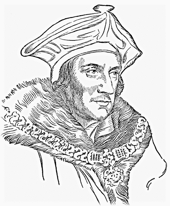 Sir Thomas More lineart