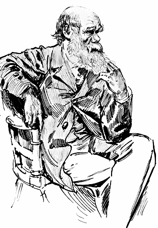 Darwin caricature