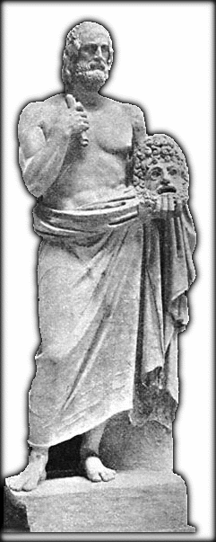 Euripides Statue