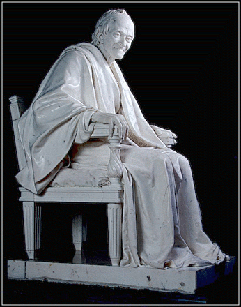 Voltaire statue