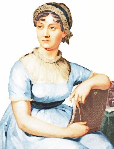 Jane Austen coloured version
