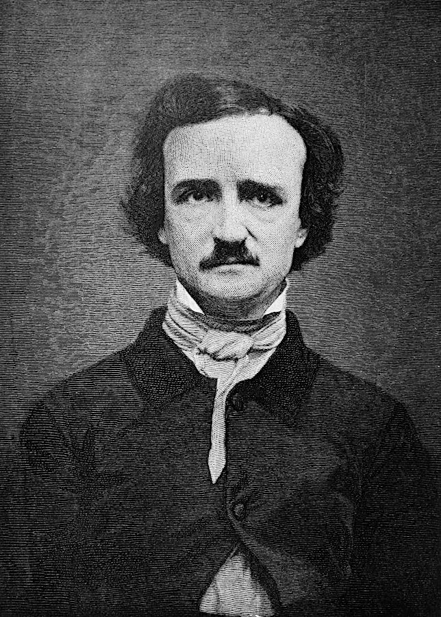 Poe engraving by Timothy Cole