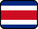 costa rica outlined