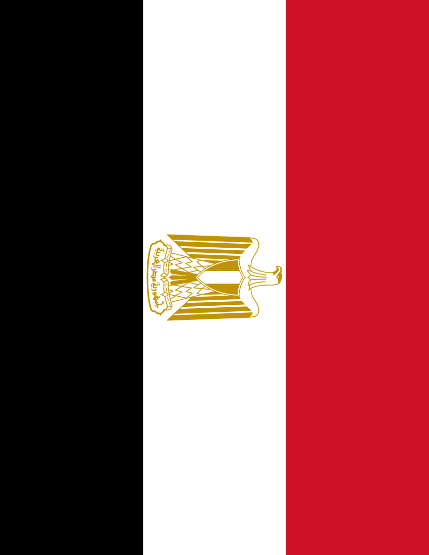egypt flag full page
