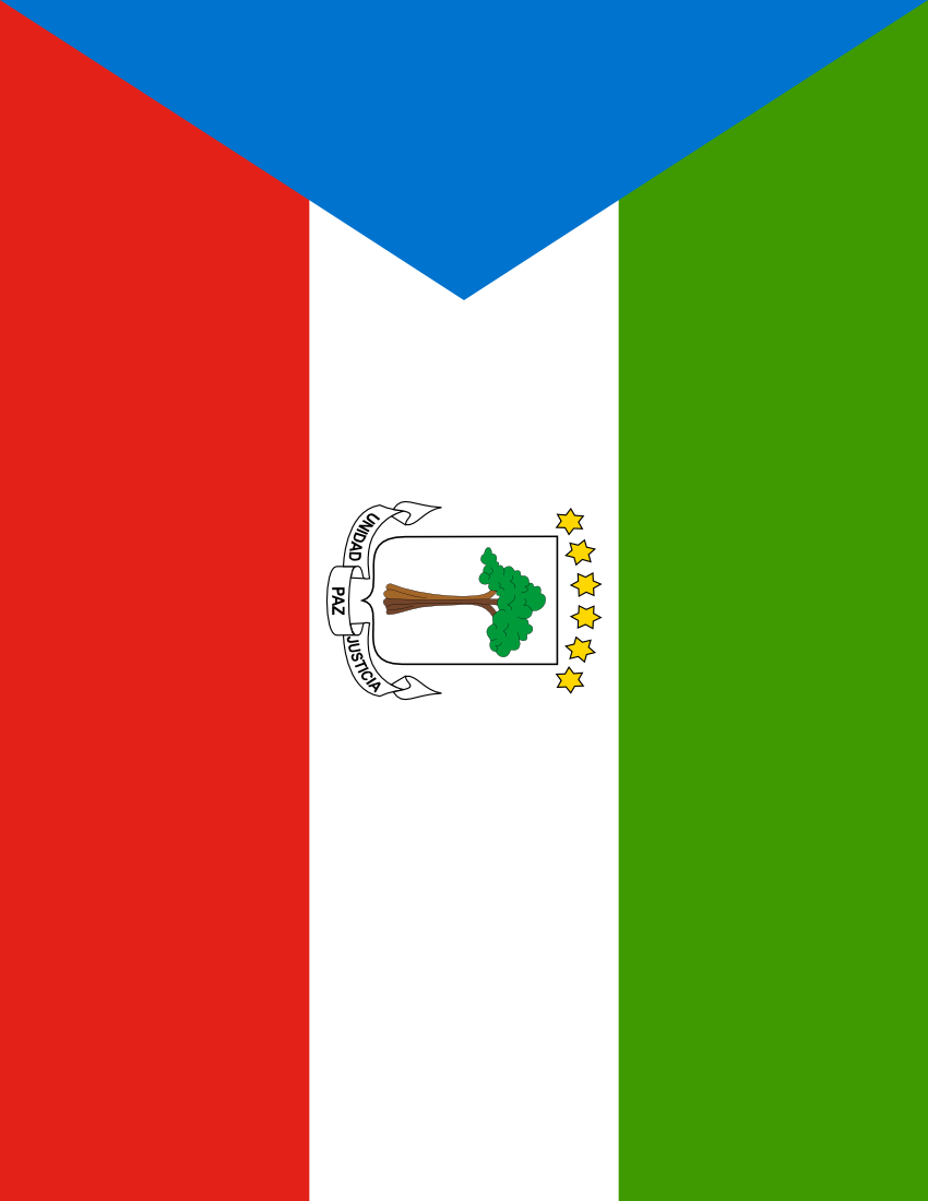 equatorial guinea flag full page