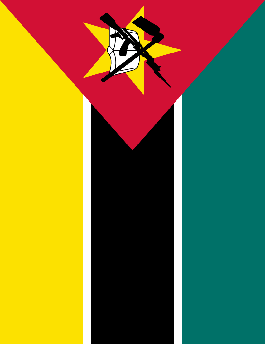 mozambique flag full page