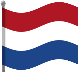 netherlands flag waving