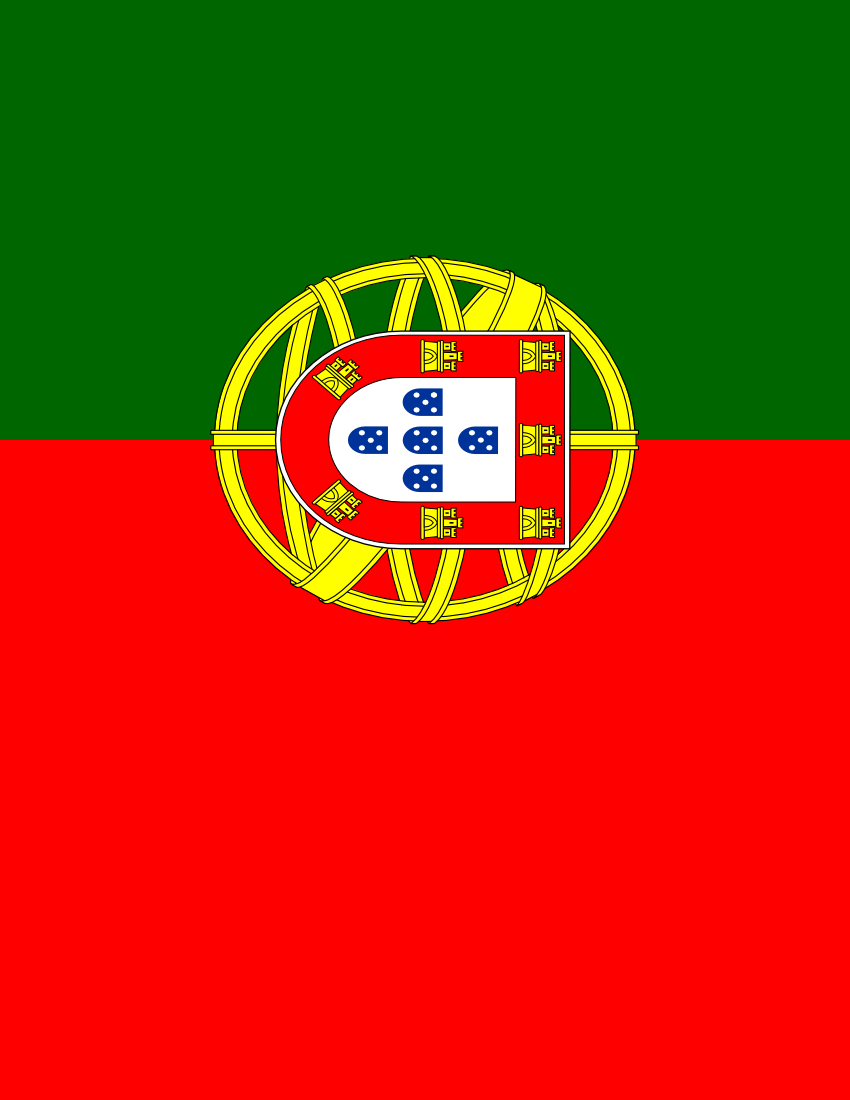 portugal flag full page