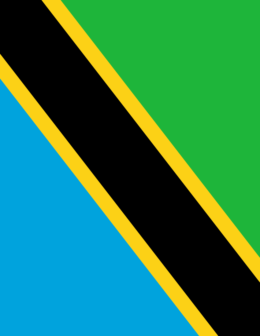 tanzania flag full page
