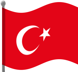 turkey flag waving