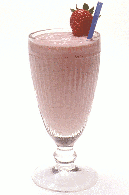 strawberry milk shake