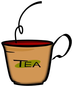 tea cup earthenware