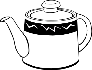teapot lineart
