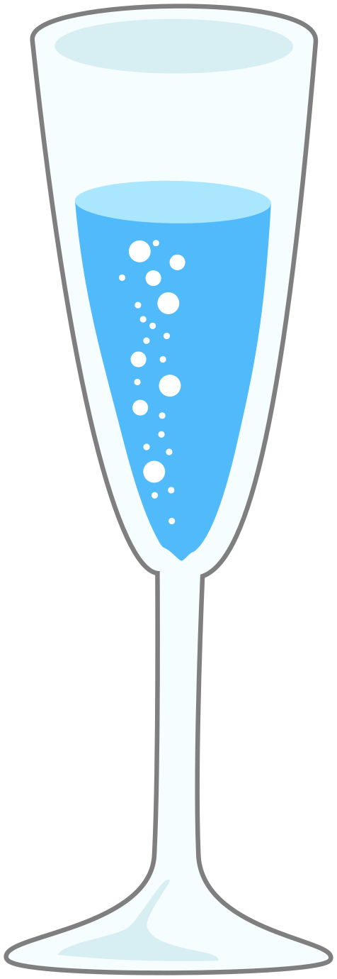 Sparkling Water glass
