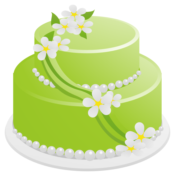 layer cake green