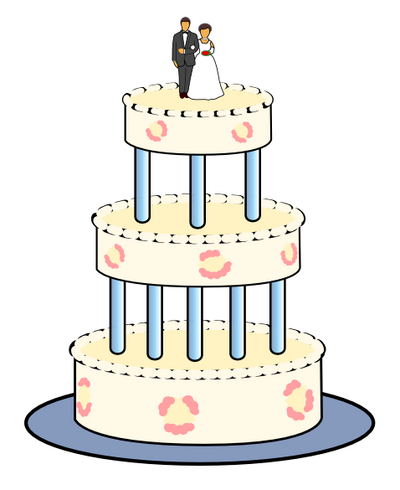 See Google docs and WPClipart for a brief howto wedding cake wedding cake