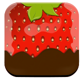 chocolate strawberry icon