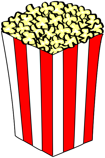 popcorn movie style