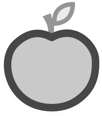Aplle on Follow On Facebook Wpclipart Food Fruit Apple Apple Color Outline