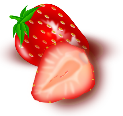 strawberry and slice