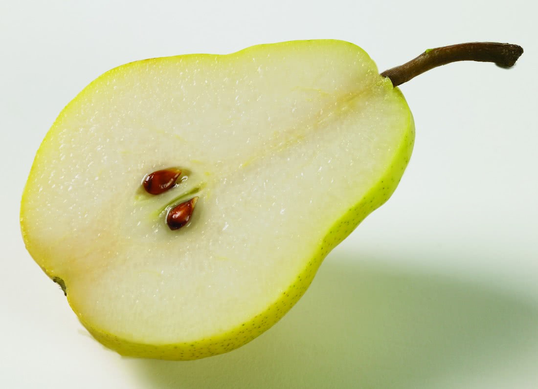 pear halved