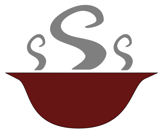 soup clip art. bowl of steaming soup