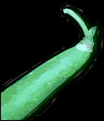 green bean close graphic